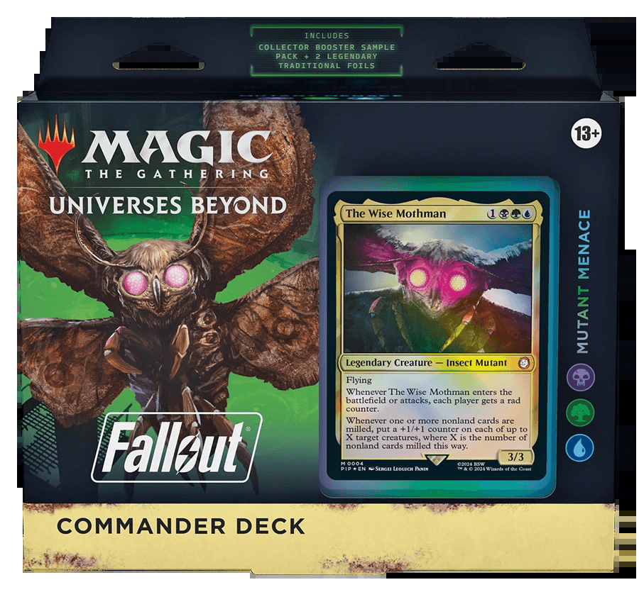 Fallout Mutant Menace Commander Deck