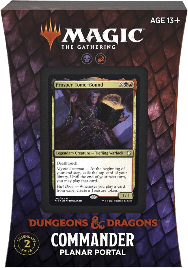Adventures in the Forgotten Realms Planar Portal Commander Deck