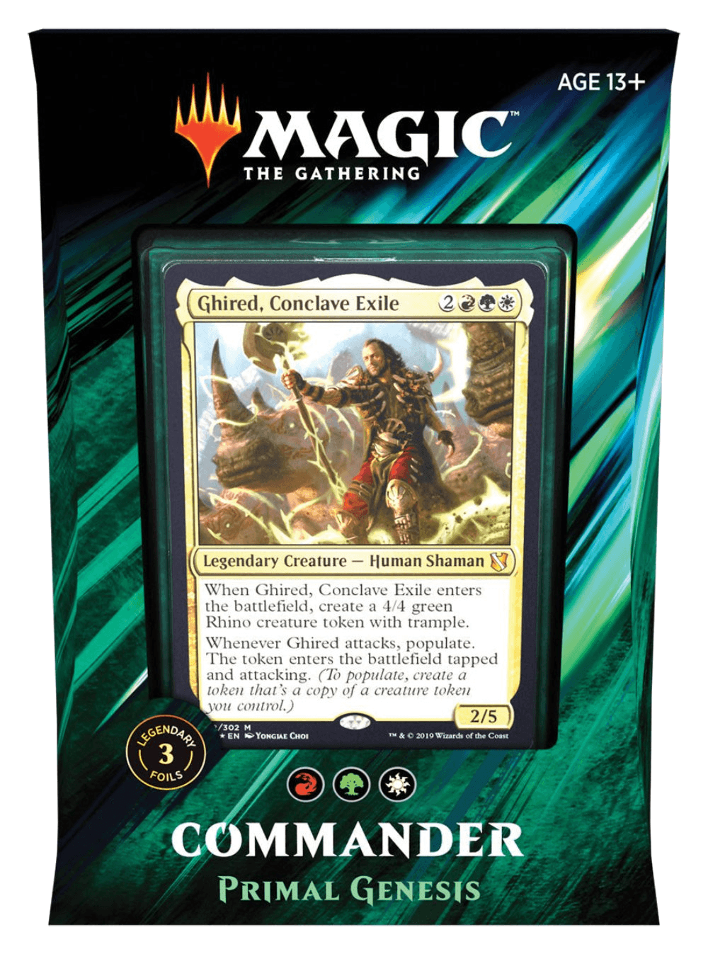 Commander 2019 Primal Genesis Commander Deck