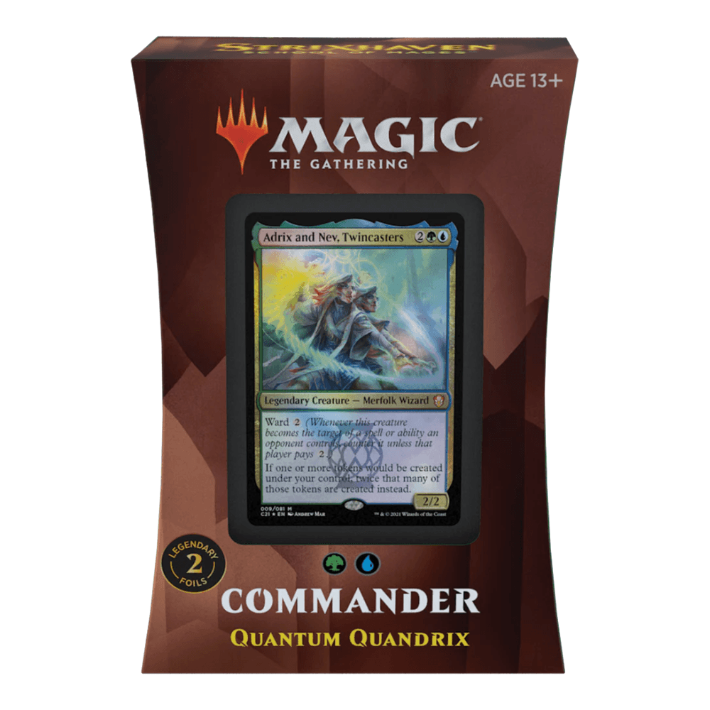 Strixhaven: School of Mages Quantum Quandrix Commander Deck