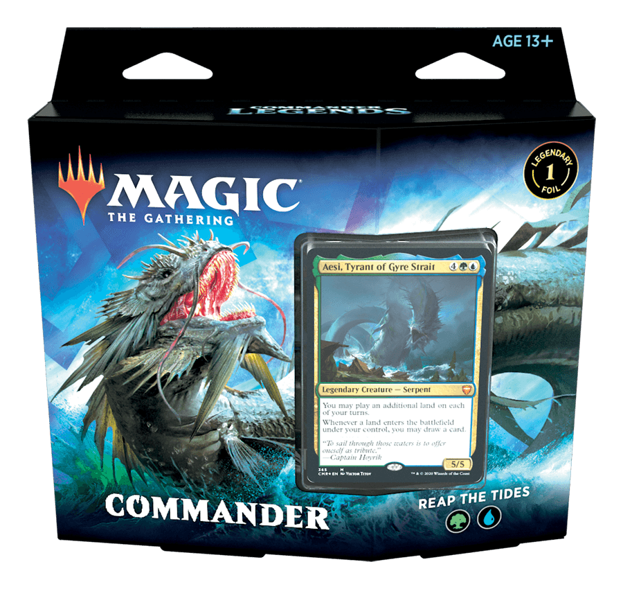 Commander Legends Reap the Tides Commander Deck