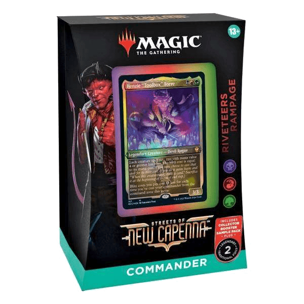 Streets of New Capenna Riveteers Rampage Commander Deck