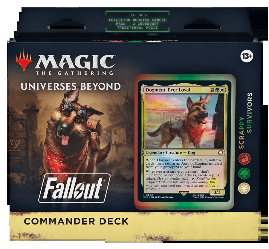Fallout Scrappy Survivors Commander Deck