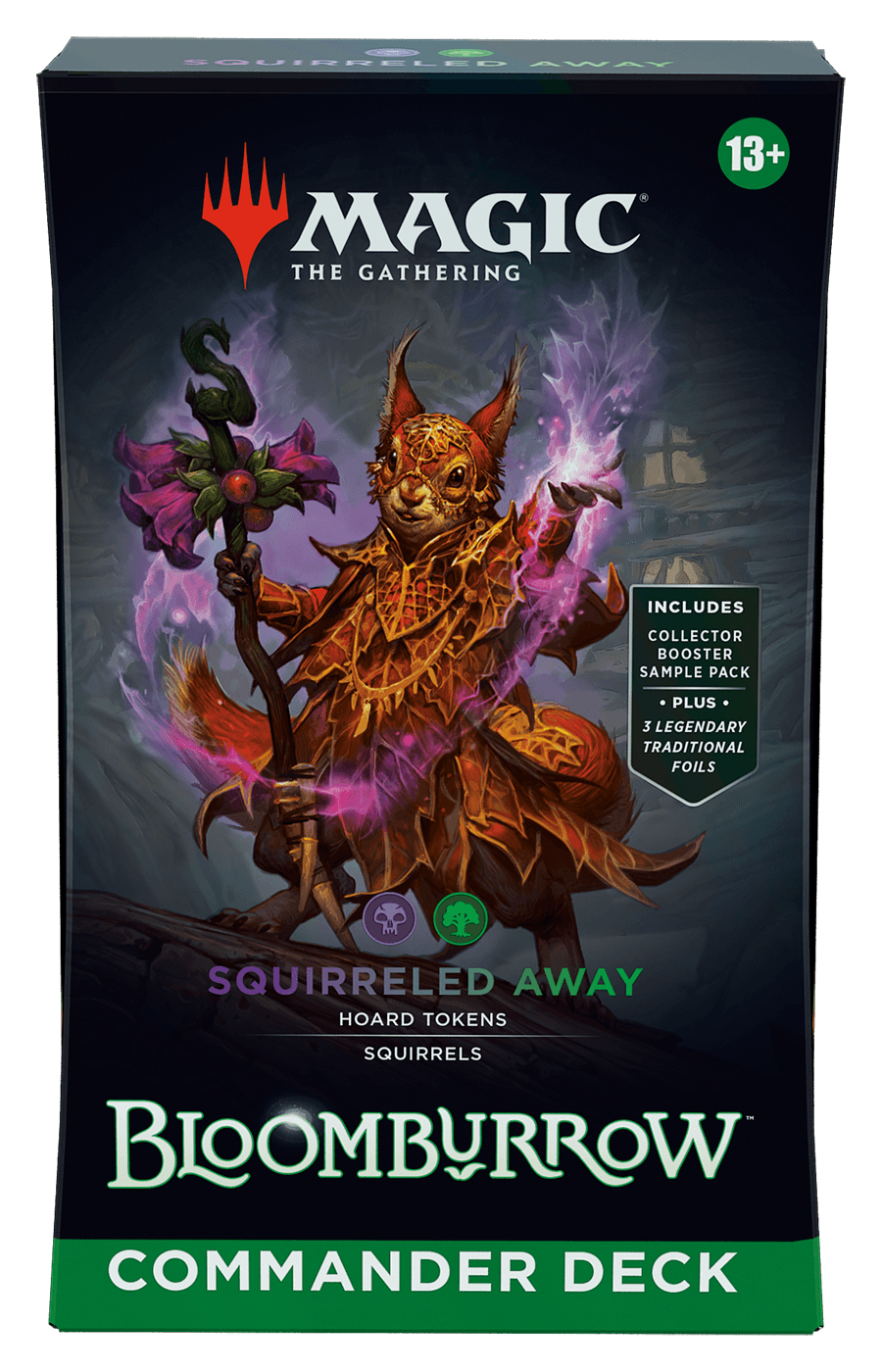 Bloomburrow Squirreled Away Commander Deck