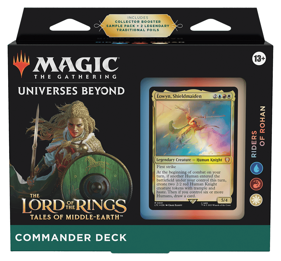 Lord of the Rings Tales of Middle-earth - Riders of Rohan Commander Deck