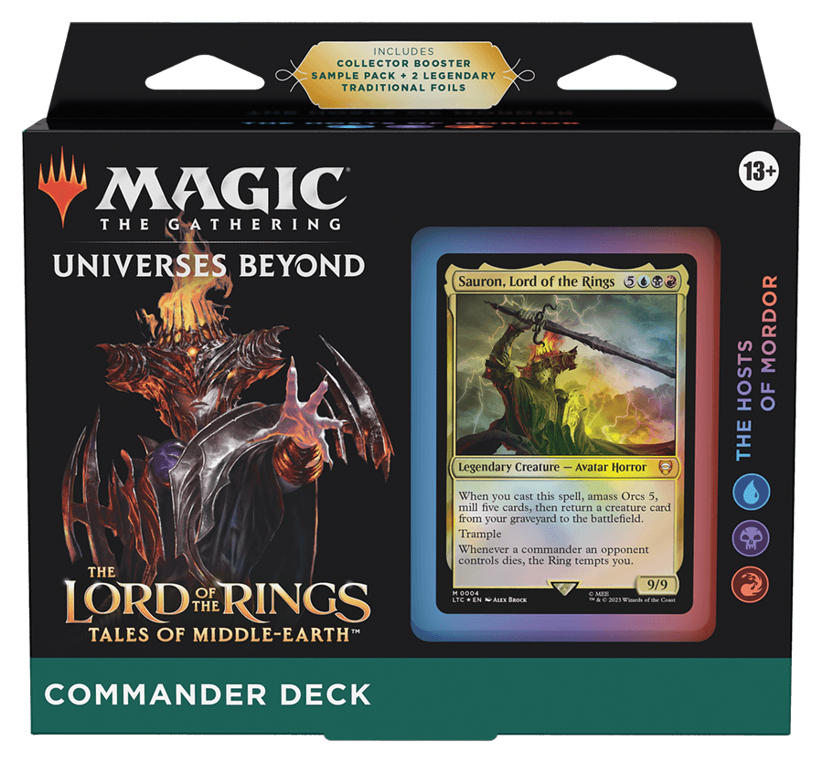 Lord of the Rings Tales of Middle-earth - The Hosts of Mordor Commander Deck
