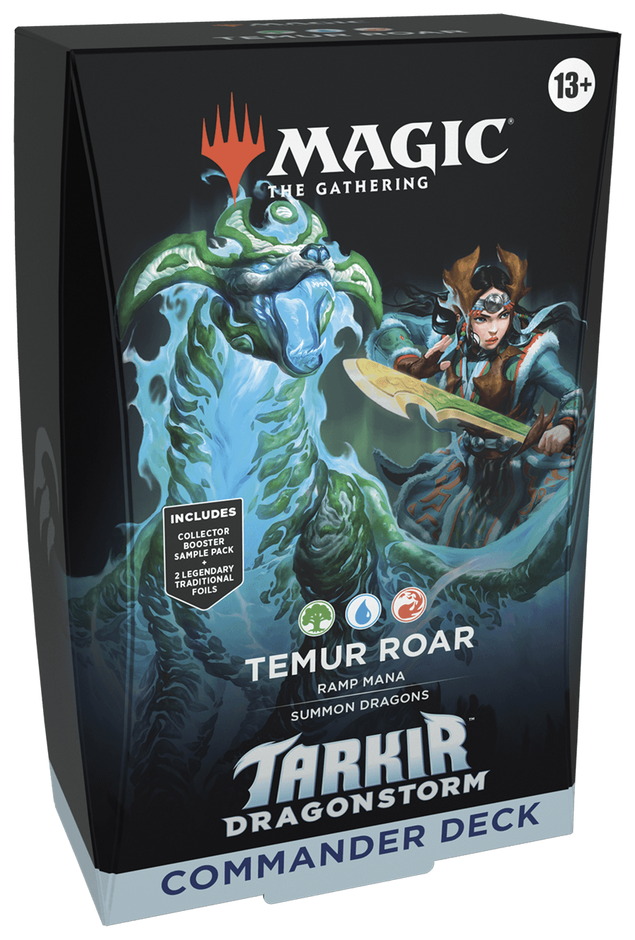 Tarkir: Dragonstorm Temur Roar Commander Deck