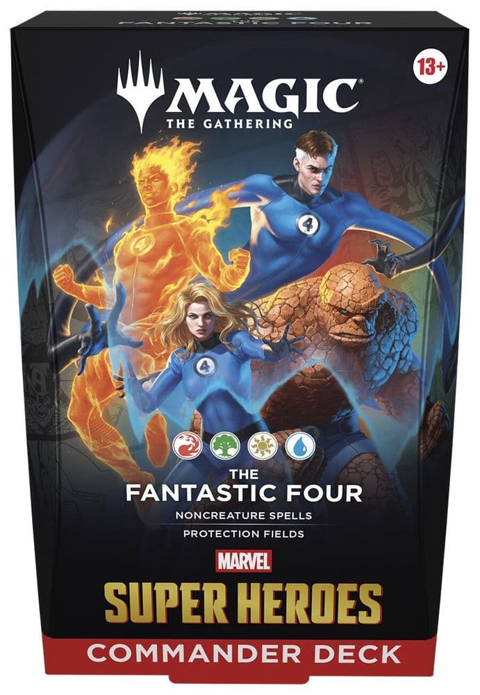 Marvel Super Heroes The Fantastic Four Commander Deck