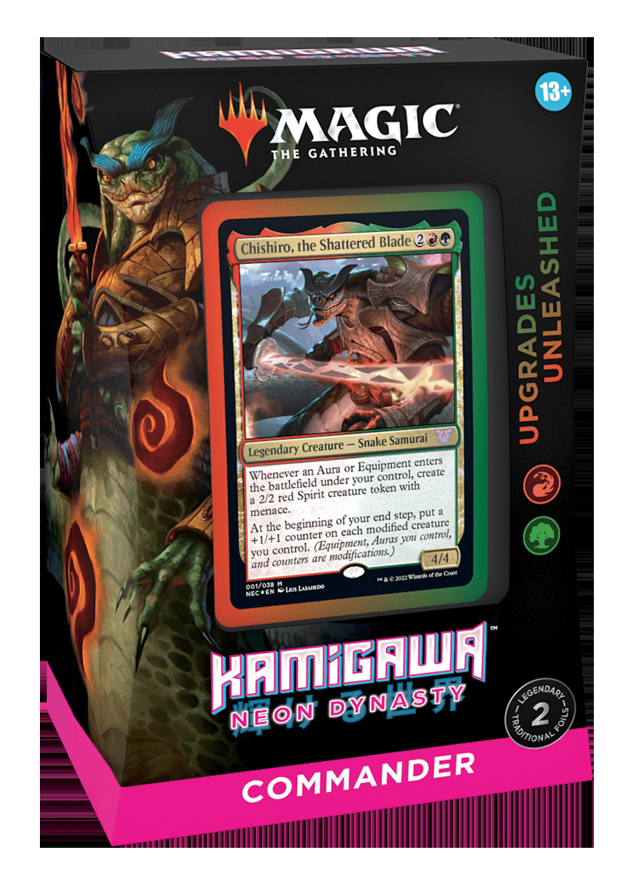 Kamigawa: Neon Dynasty Upgrades Unleashed Commander Deck