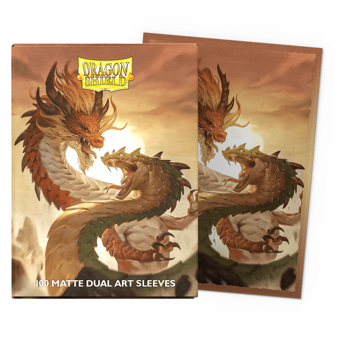 Dragon Shield Art Sleeves Dual Matte — Wood Snake 2025 (100 sleeves)