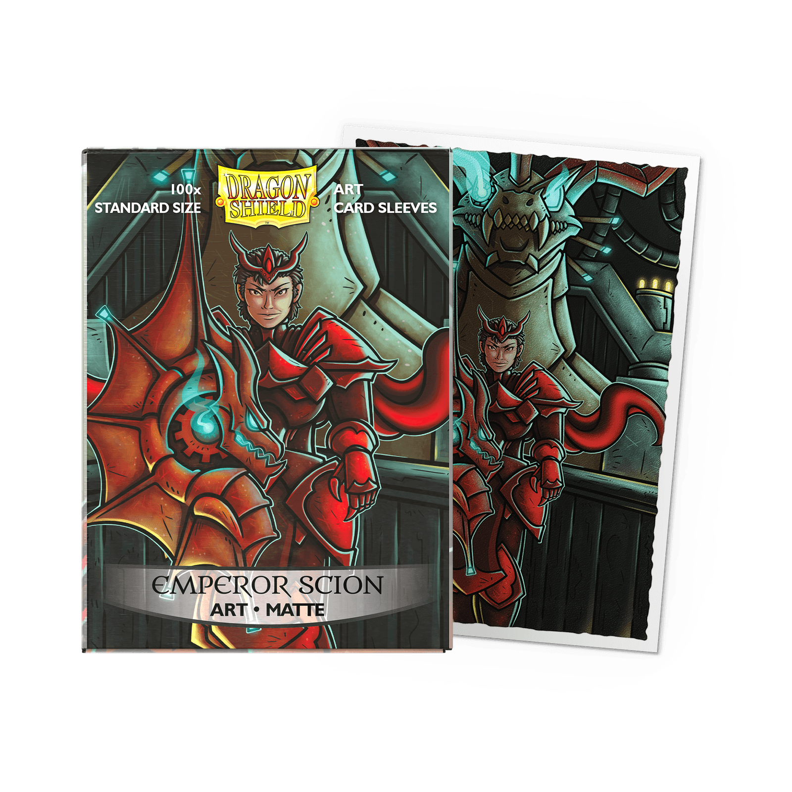 Dragon Shield Art Sleeves Matte Emperor Scion — Portrait (100 sleeves)