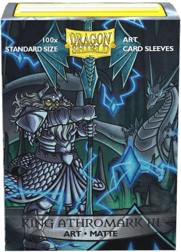 Dragon Shield Art Sleeves Matte King Athromark III — Portrait (100 sleeves)