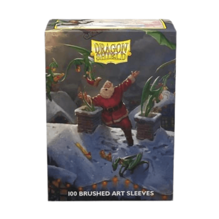 Dragon Shield Brushed Art Sleeves — Christmas 2023 (100 sleeves)