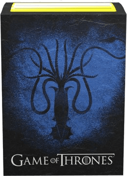 Dragon Shield Brushed Art Sleeves — Game of Thrones - House of Greyjoy (100 sleeves)