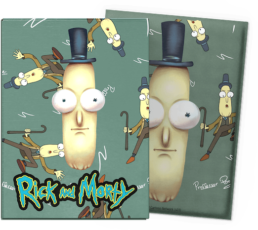 Dragon Shield Brushed Art Sleeves — Rick and Morty - Mr. Poopy Butthole (100 sleeves)