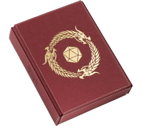 Dragon Shield Dice Companion — Blood Red