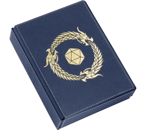 Dragon Shield Dice Companion — Midnight Blue