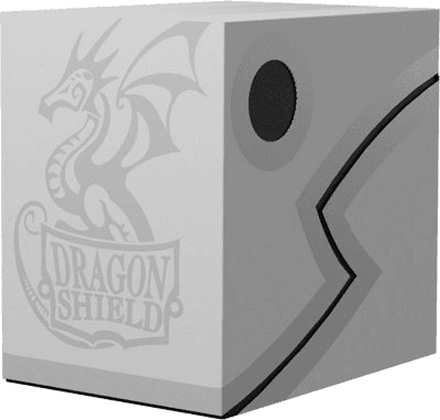Dragon Shield Double Shell Ashen White and Black