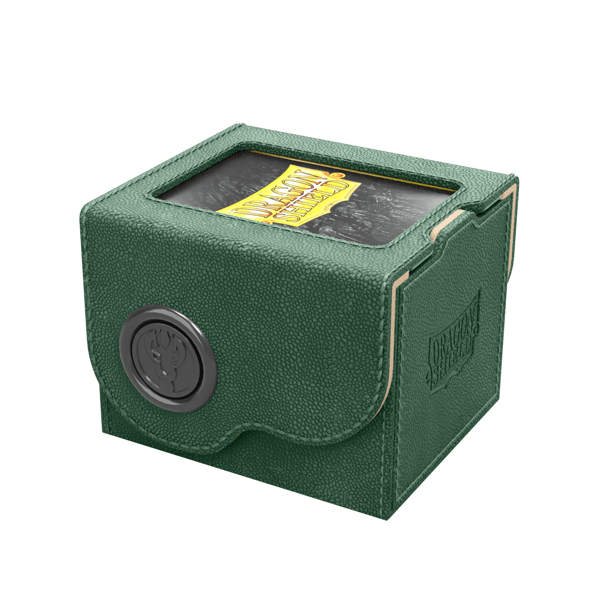 Dragon Shield Dragon Lock Deckbox 100+ — Green & Sand (100 cards)