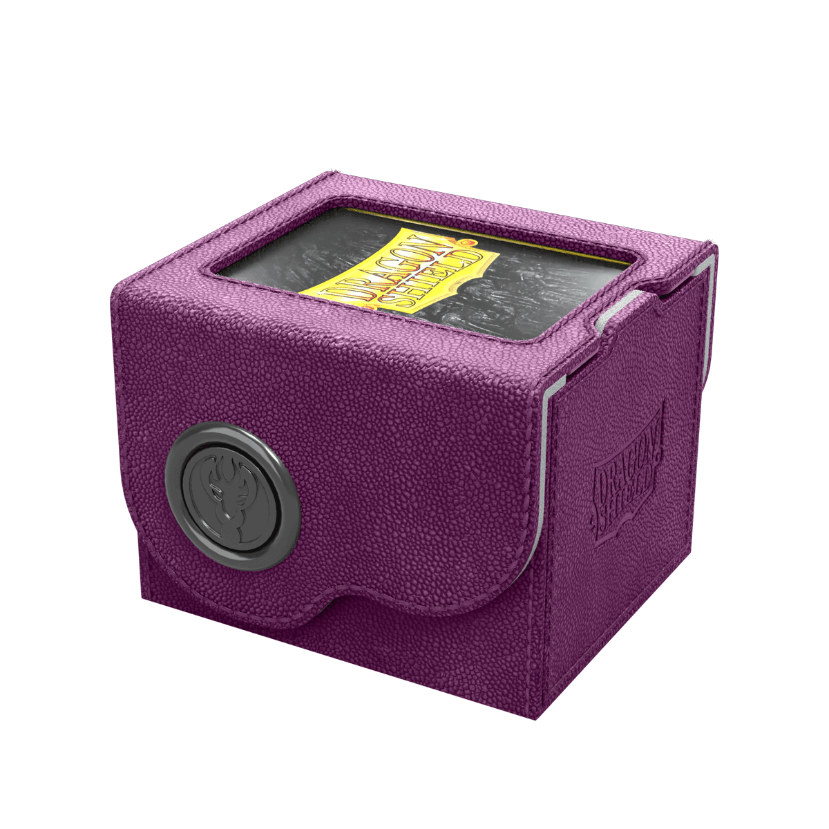Dragon Shield Dragon Lock Deckbox 100+ — Purple & Frost (100 cards)