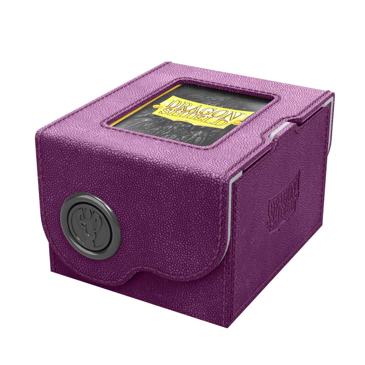 Dragon Shield Dragon Lock Deckbox 150+ — Purple & Frost (150 cards)