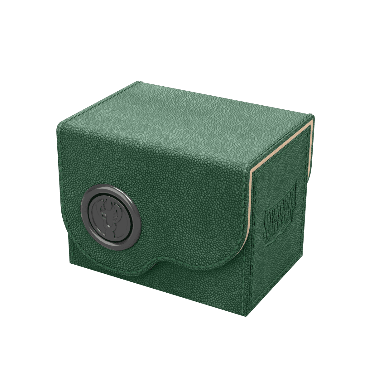 Dragon Shield Dragon Lock Deckbox 80+ — Green & Sand (80 cards)