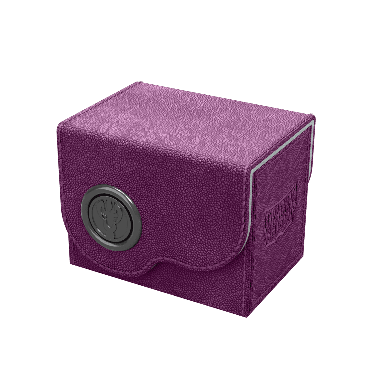 Dragon Shield Dragon Lock Deckbox 80+ — Purple & Frost (80 cards)