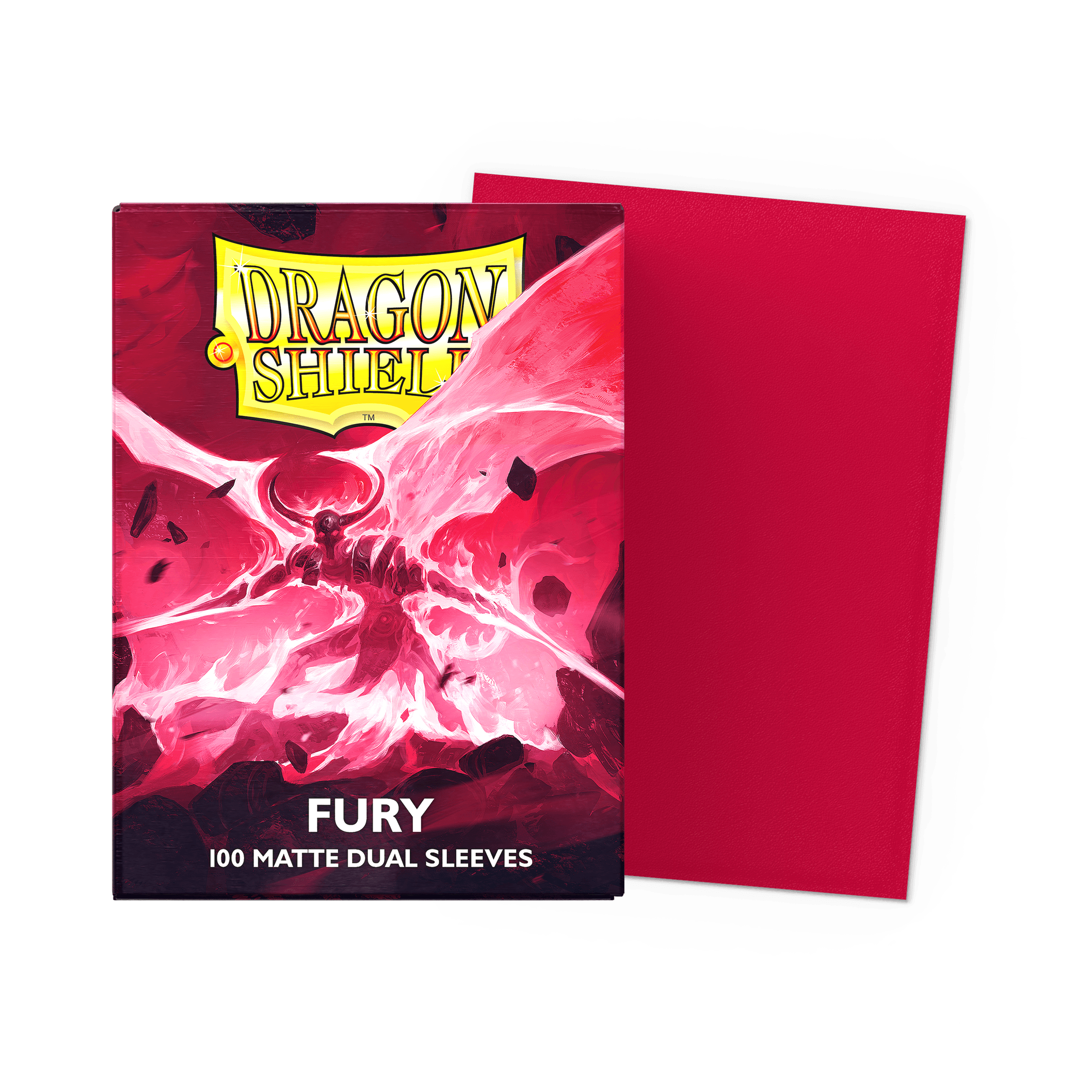 Dragon Shield Dual Matte Sleeves — Fury (100)