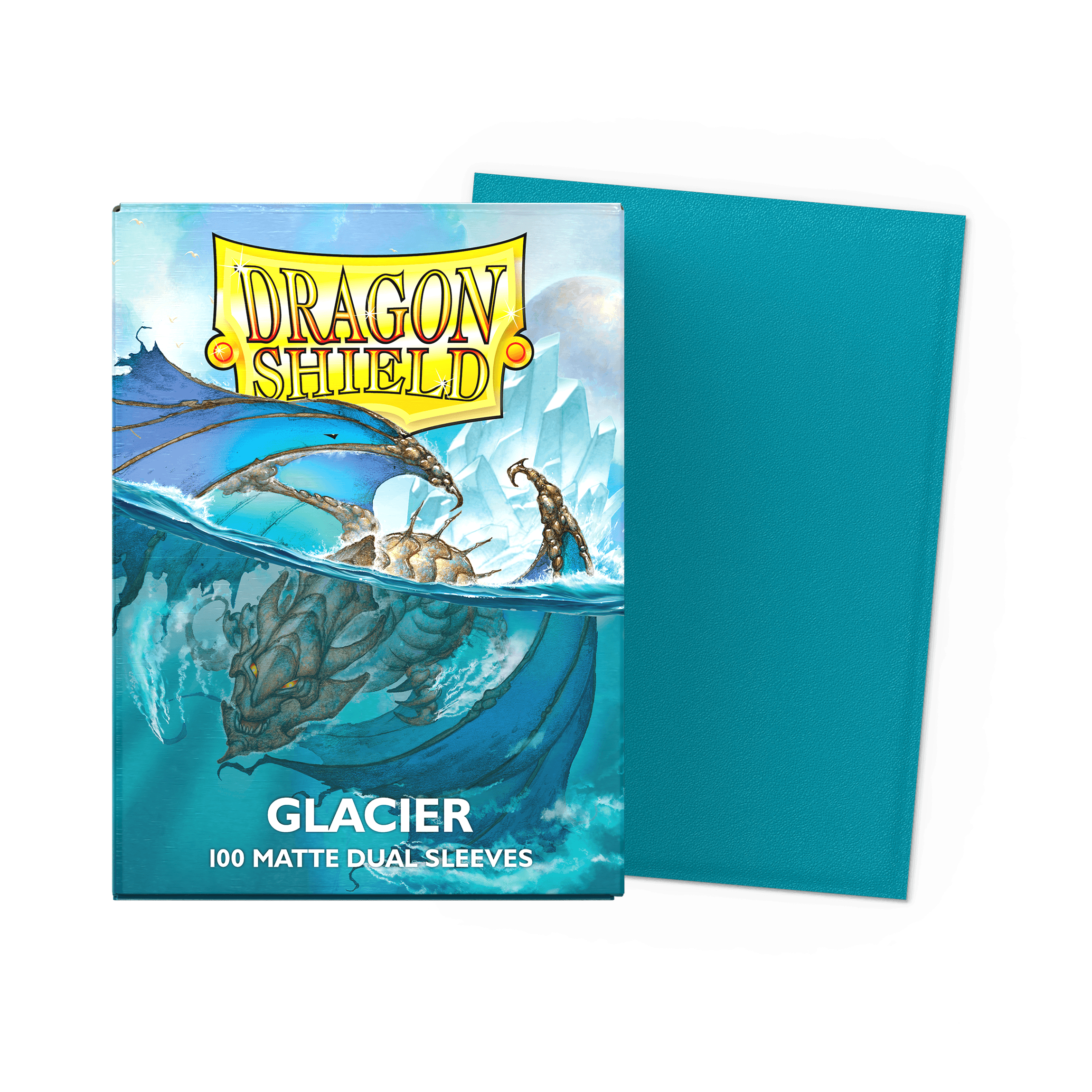 Dragon Shield Dual Matte Sleeves — Glacier (100)