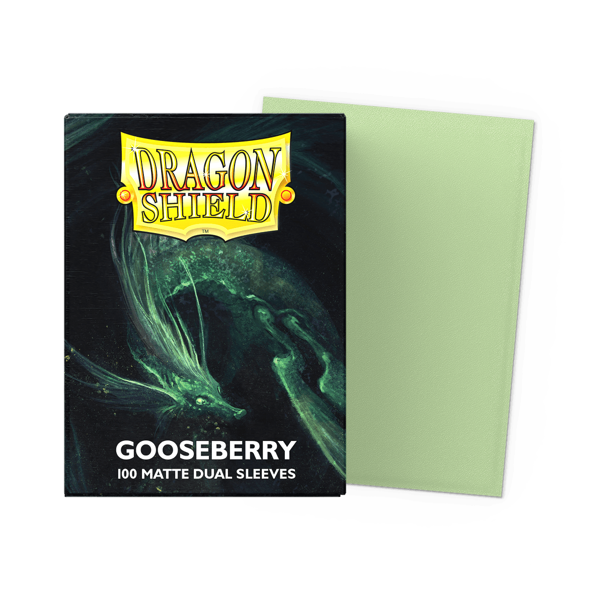 Dragon Shield Dual Matte Sleeves — Gooseberry (100)