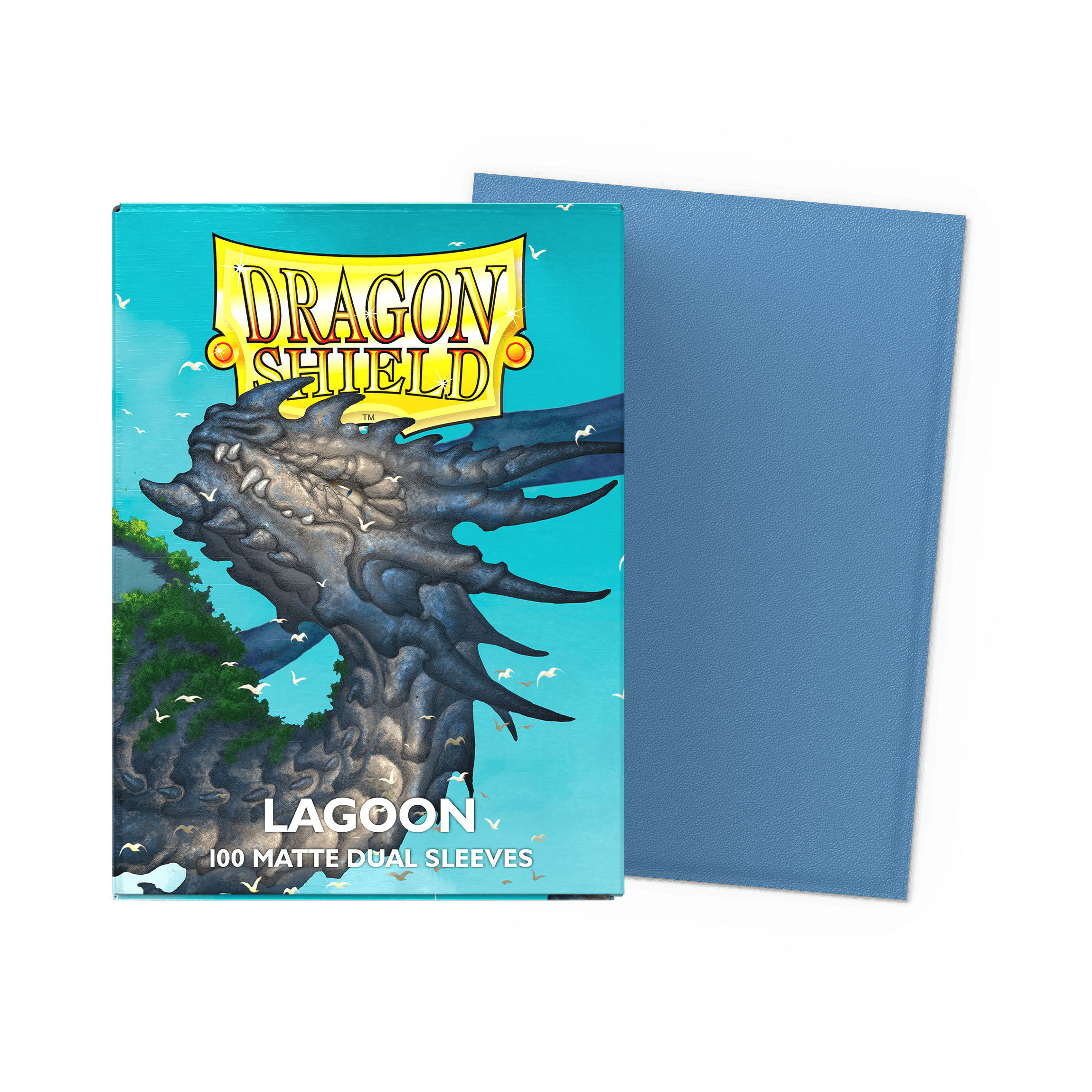 Dragon Shield Dual Matte Sleeves — Lagoon (100)