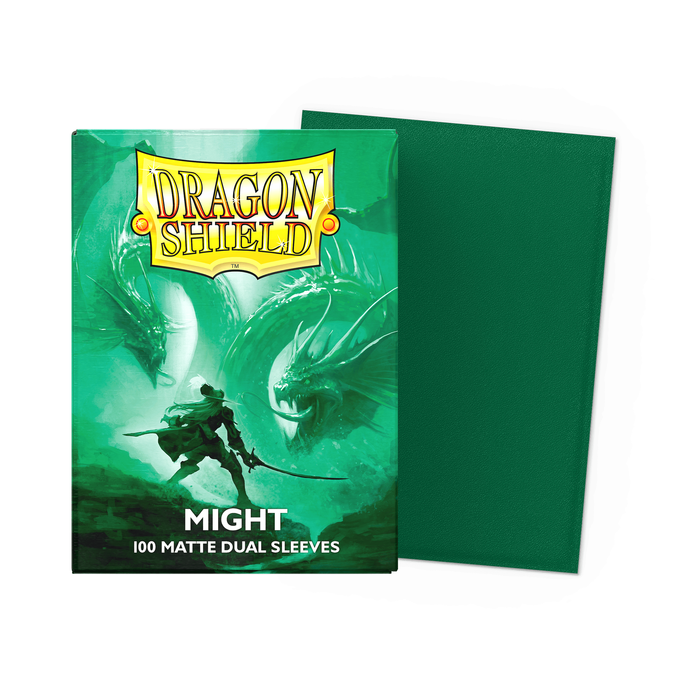 Dragon Shield Dual Matte Sleeves — Might (100)