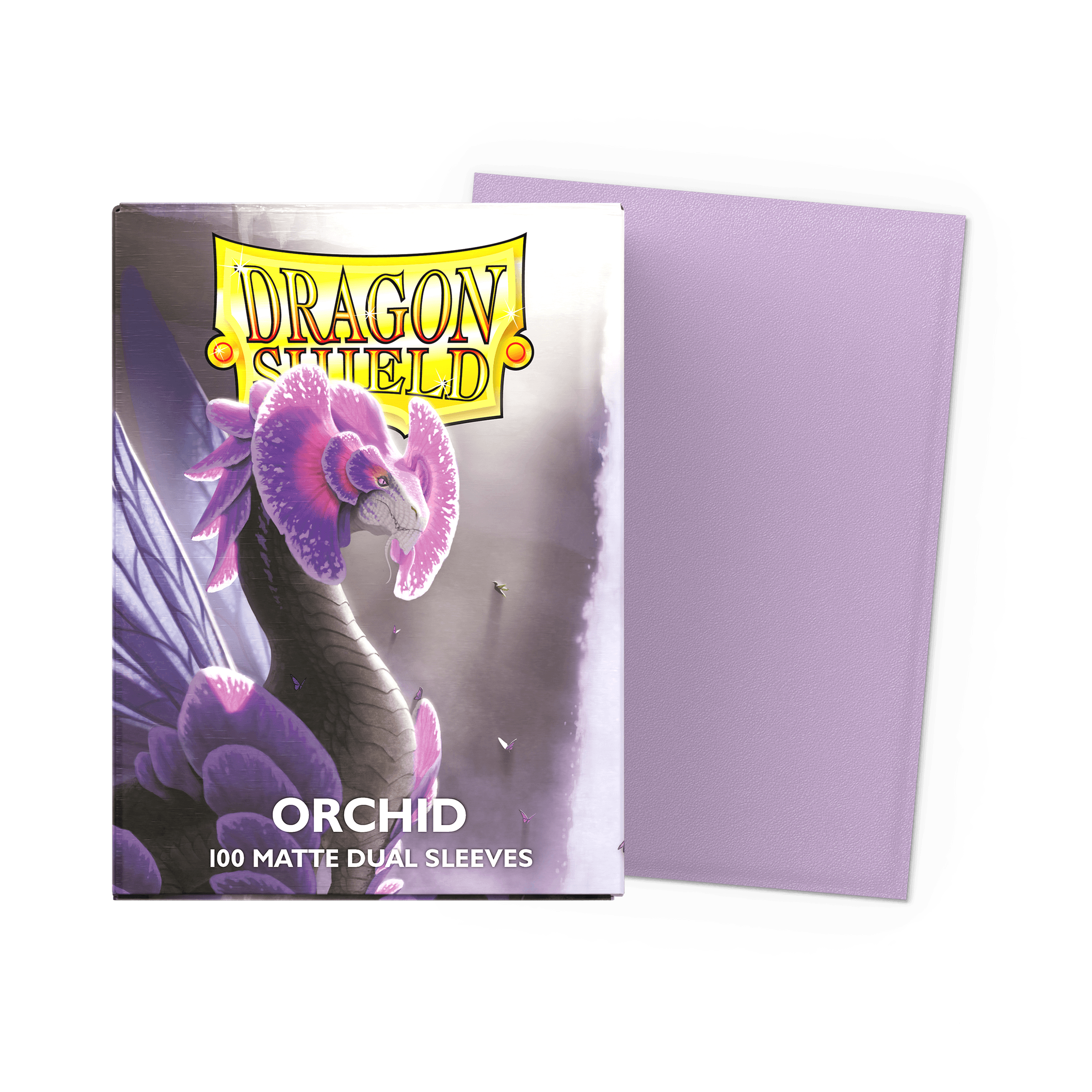 Dragon Shield Dual Matte Sleeves — Orchid (100)