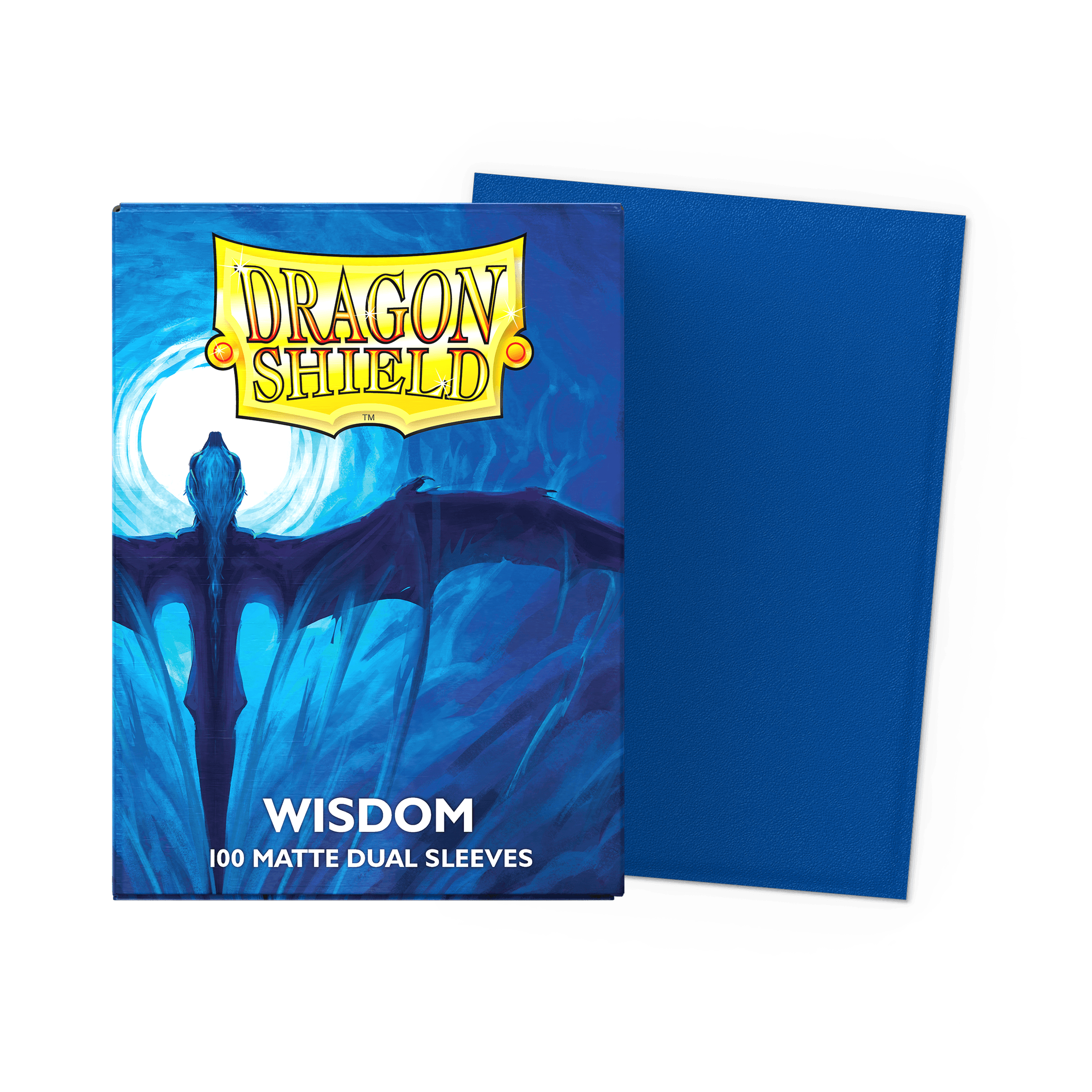 Dragon Shield Dual Matte Sleeves — Wisdom (100)