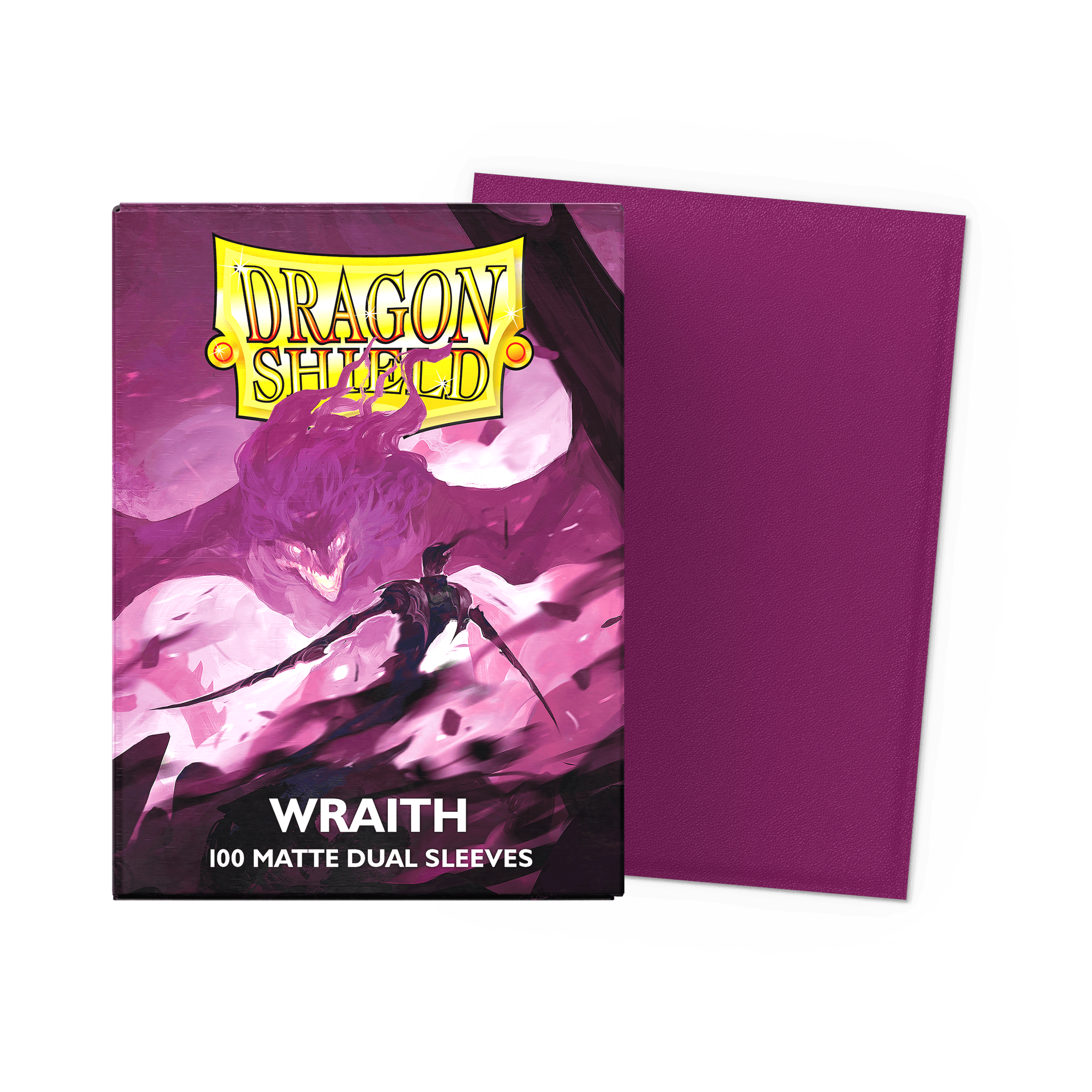 Dragon Shield Dual Matte Sleeves — Wraith (100)