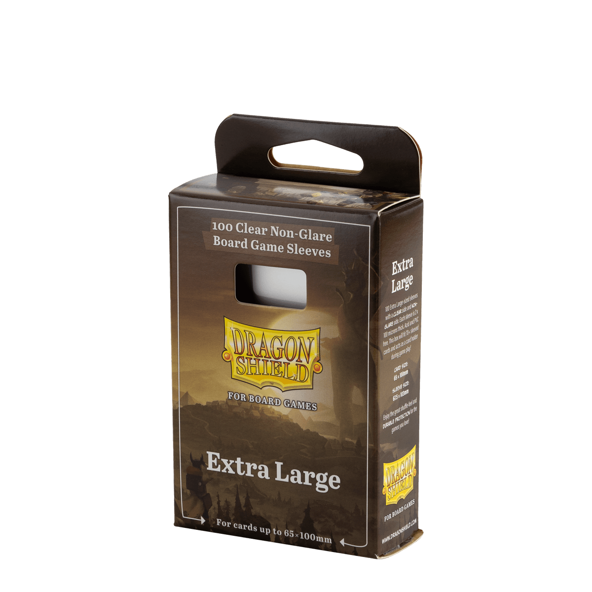 Dragon Shield Extra Large Board Game Sleeves Non-Glare 65 x 100 mm (100 sleeves)