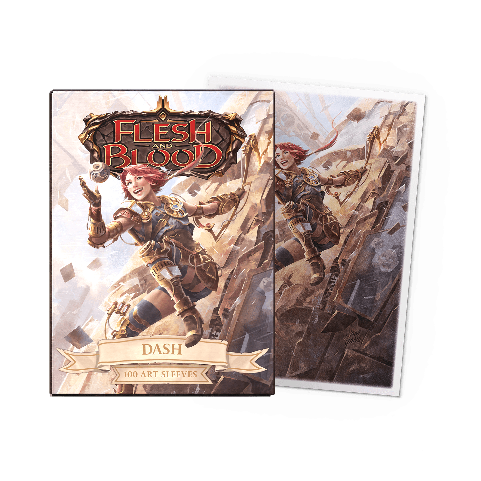 Dragon Shield Flesh and Blood Sleeves Matte — Dash (100 sleeves)