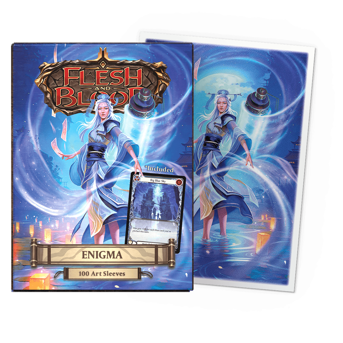 Dragon Shield Flesh and Blood Sleeves Matte — Enigma (100 sleeves)
