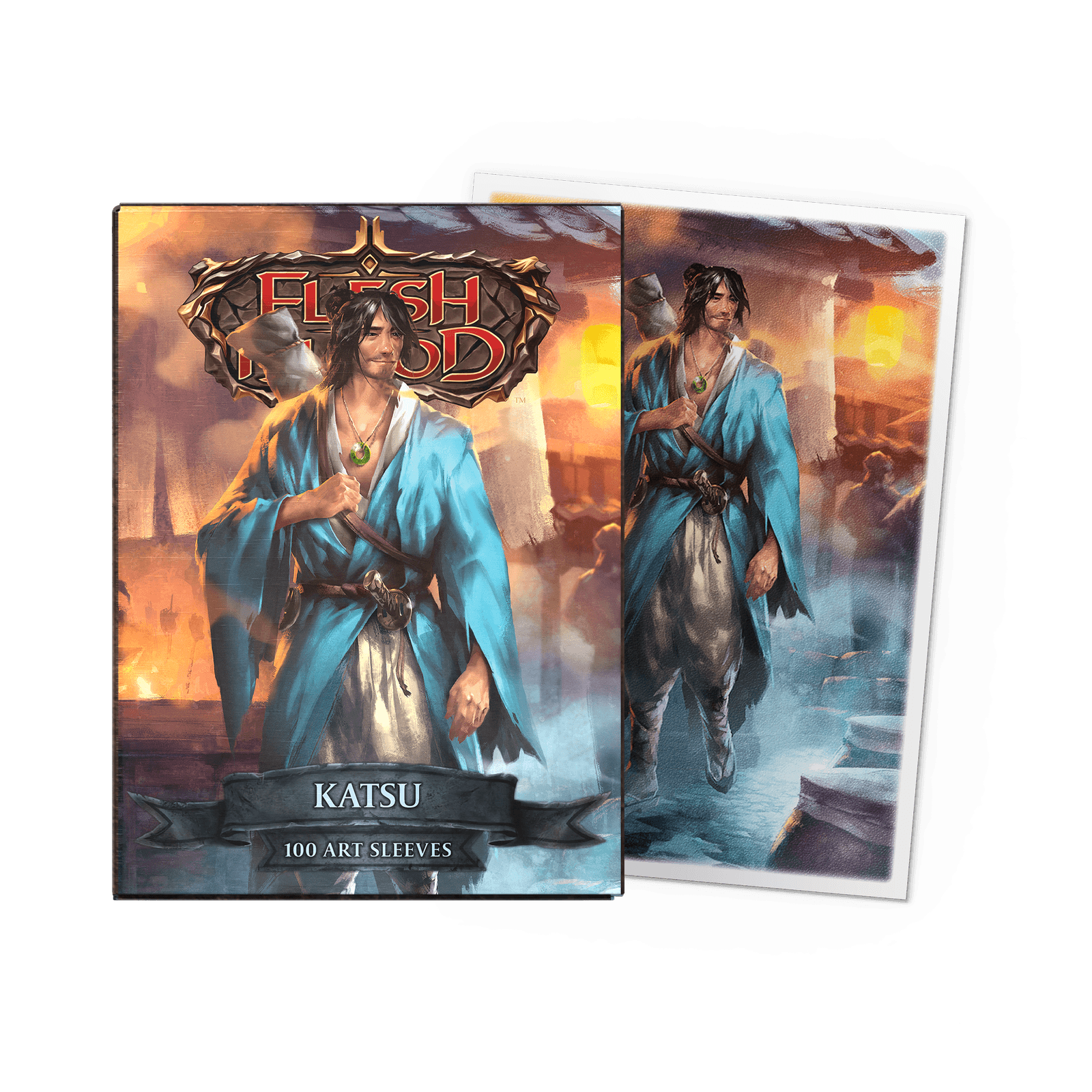 Dragon Shield Flesh and Blood Sleeves Matte — Katsu (100 sleeves)