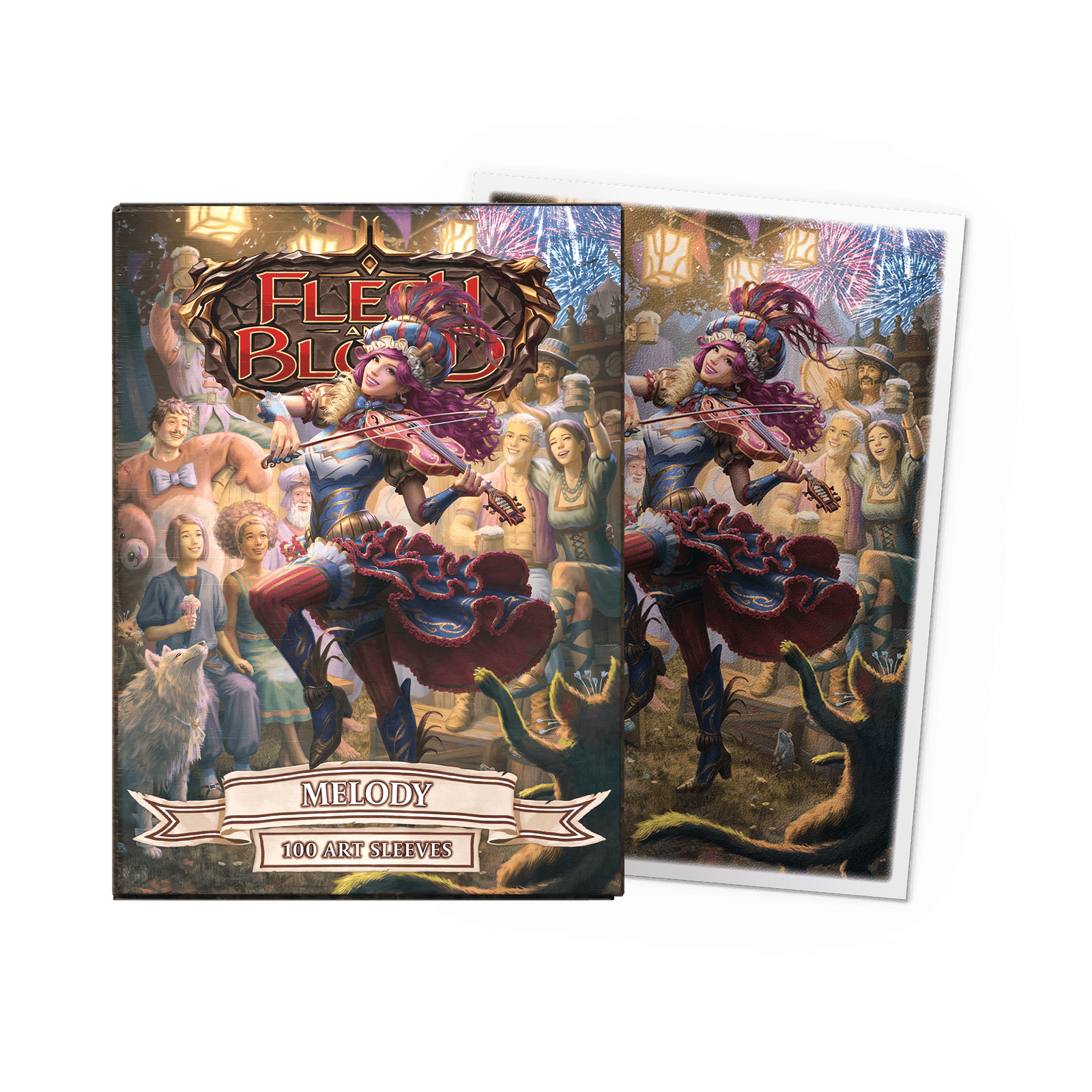 Dragon Shield Flesh and Blood Sleeves Matte — Melody (100 sleeves)