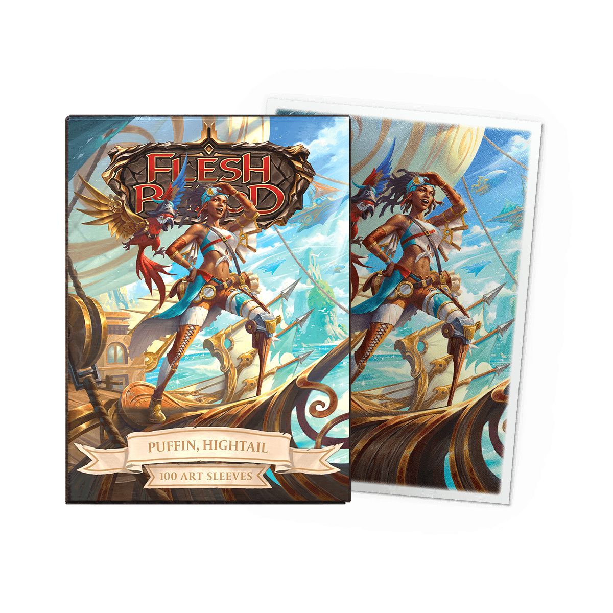 Dragon Shield Flesh and Blood Sleeves Matte — Puffin, Hightail (100 sleeves)