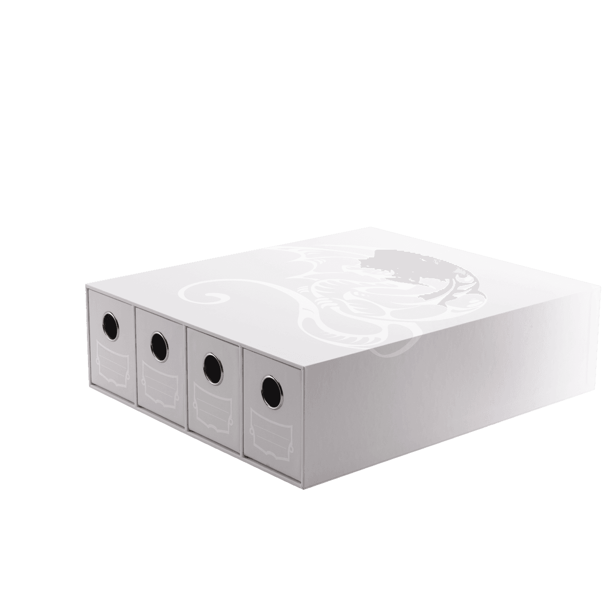 Dragon Shield Fortress Card Drawers — White