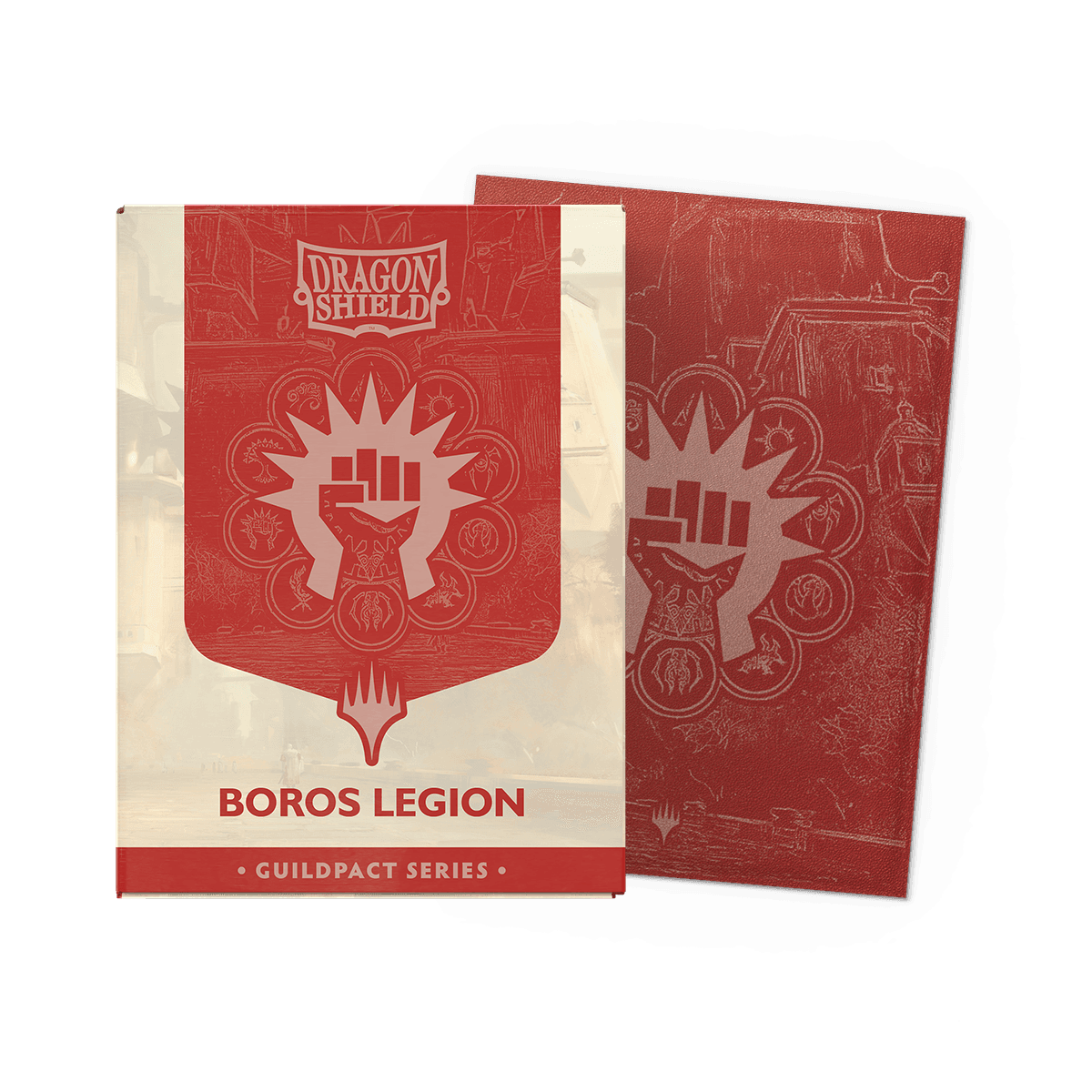 Dragon Shield Guildpact Series Art Sleeves — Boros Legion (100)