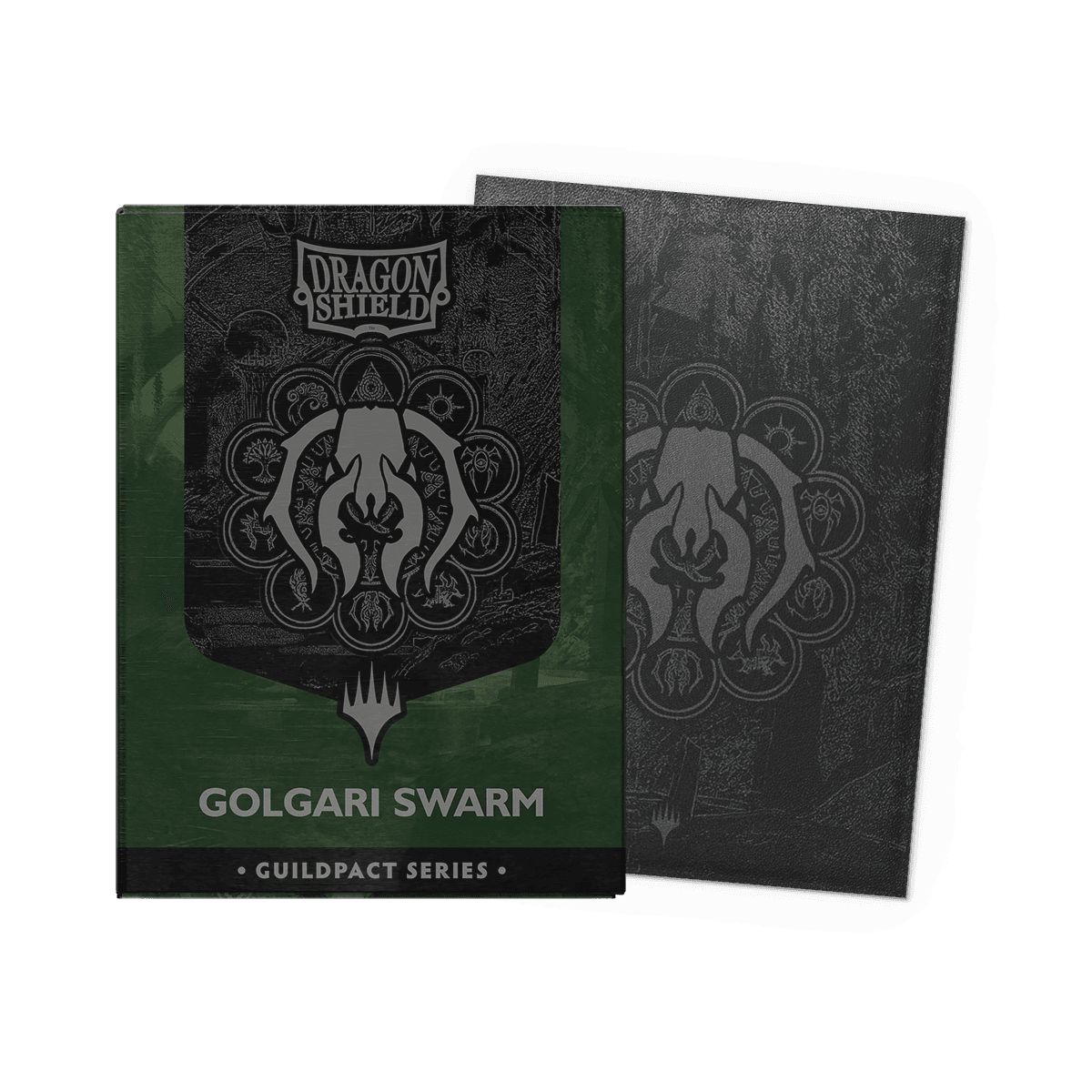 Dragon Shield Guildpact Series Art Sleeves — Golgari Swarm (100)