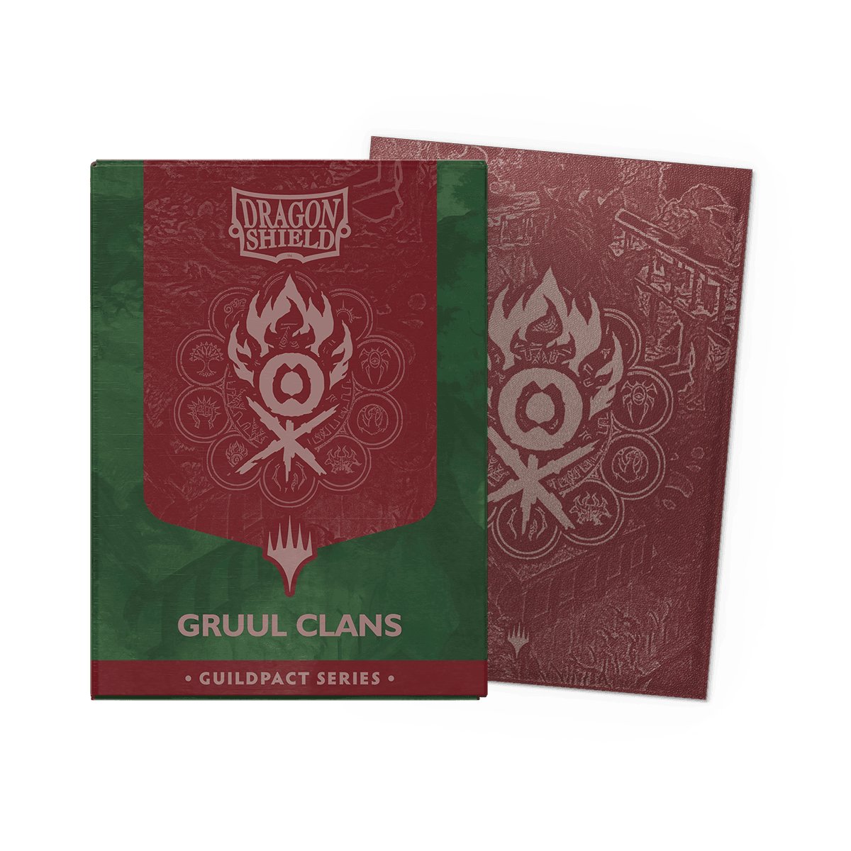 Dragon Shield Guildpact Series Art Sleeves — Gruul Clans (100)