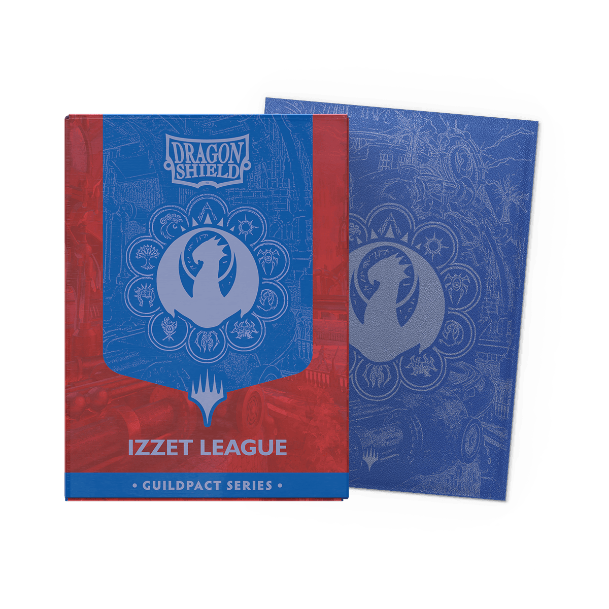 Dragon Shield Guildpact Series Art Sleeves — Izzet League (100)