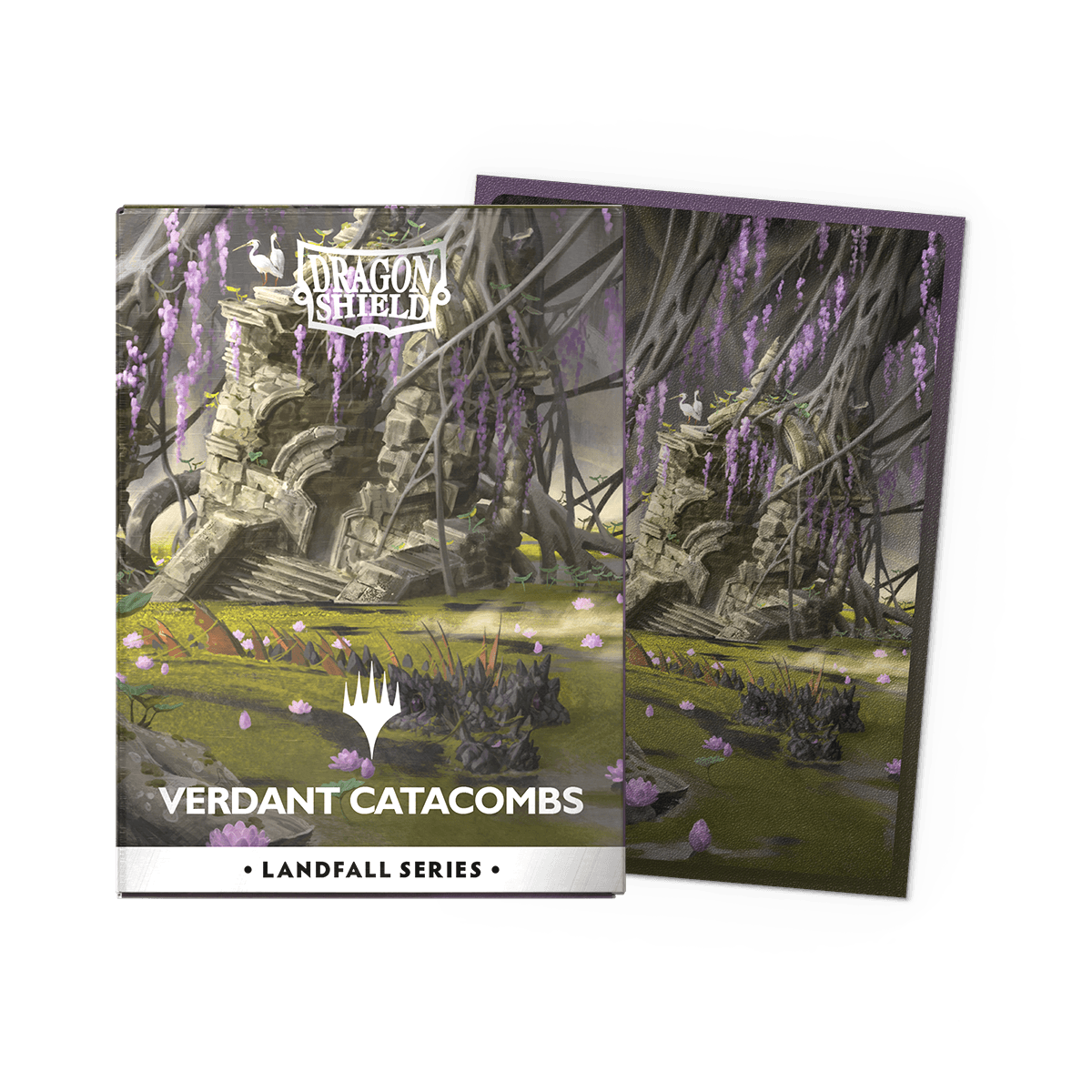 Dragon Shield Landfall Series Art Sleeves — Verdant Catacombs (100)