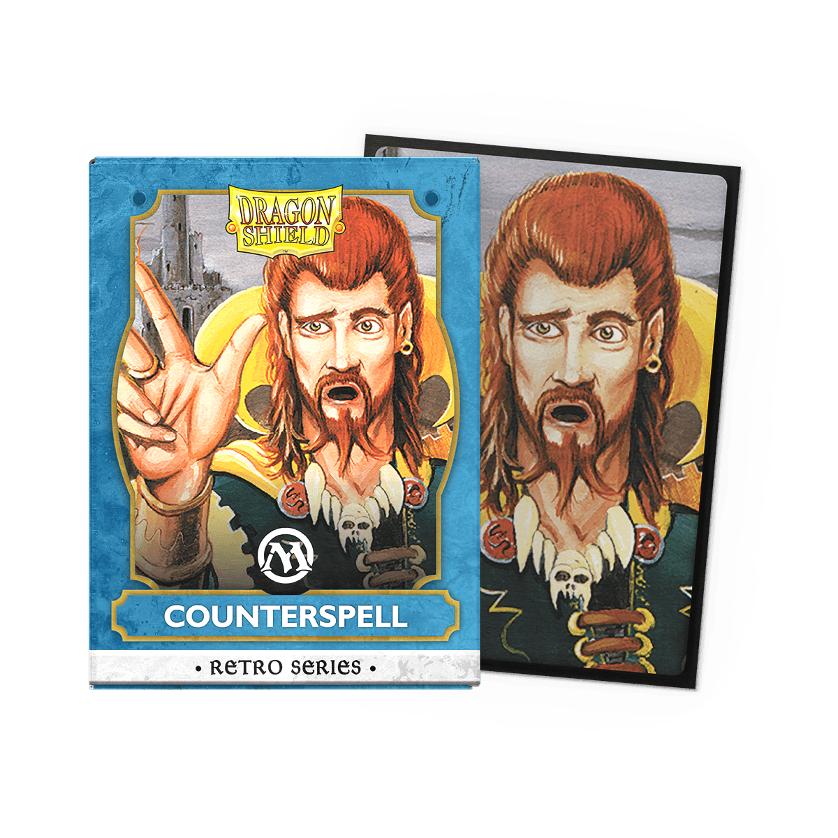 Dragon Shield Magic: The Gathering Retro Series Sleeves — Counterspell (100 sleeves)