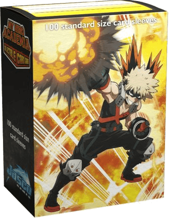 Dragon Shield Matte Art Sleeves: My Hero Academia — Bakugo Explode (100 sleeves)