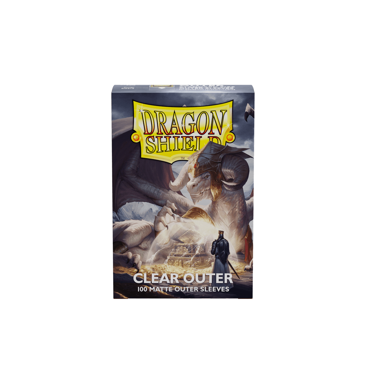 Dragon Shield Matte Outer Sleeves — Clear (100)